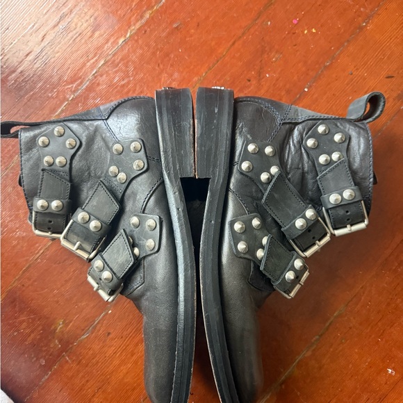 Zadig & Voltaire Black Leather Boots - Picture 11 of 12